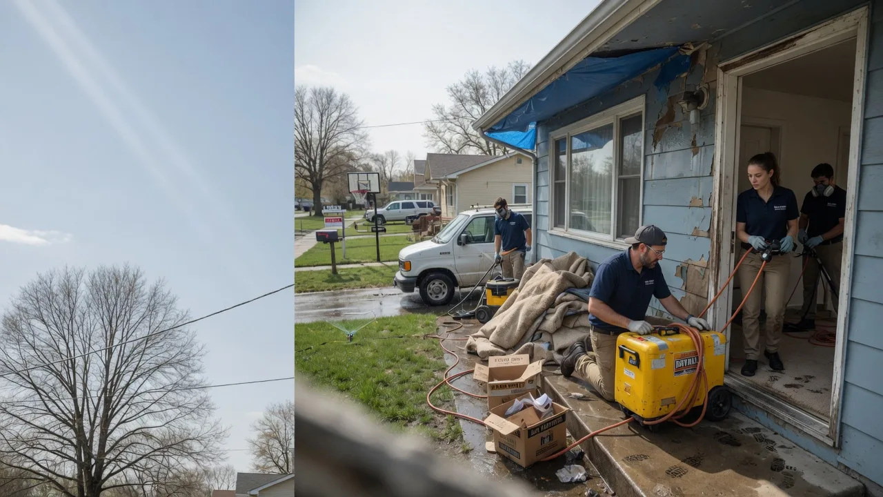 Basement Flood Cleanup in Sauk Centre, MN near me